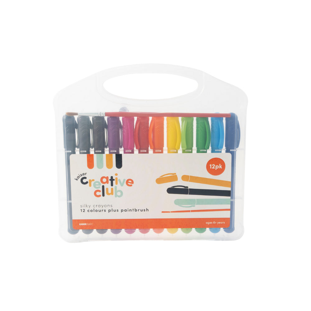 Creative Club Silky Crayons 12pk